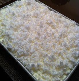 Very Moist Coconut Sheet Cake