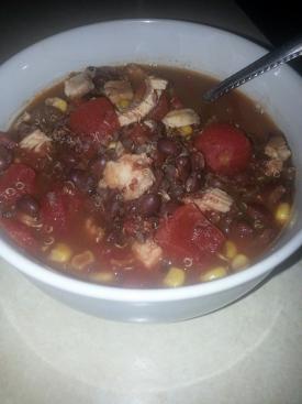 Quinoa and Chicken Chili